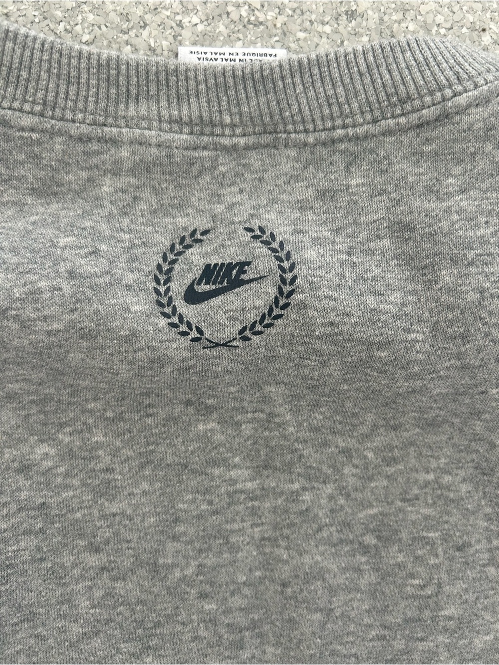 NWOT Nike Women’s Sportswear Phoenix Fleece Heritage Grey Sweatshirt Size S - Picture 6 of 6